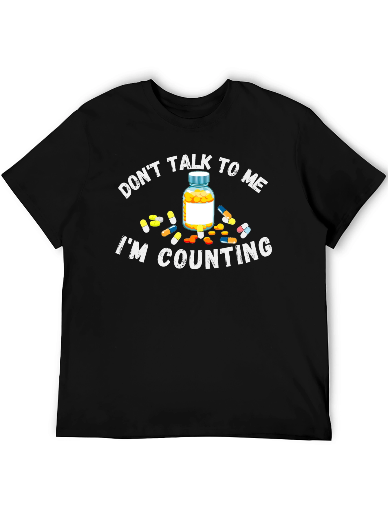 Counting Pills T-Shirt - Funny Pharmacist Tee