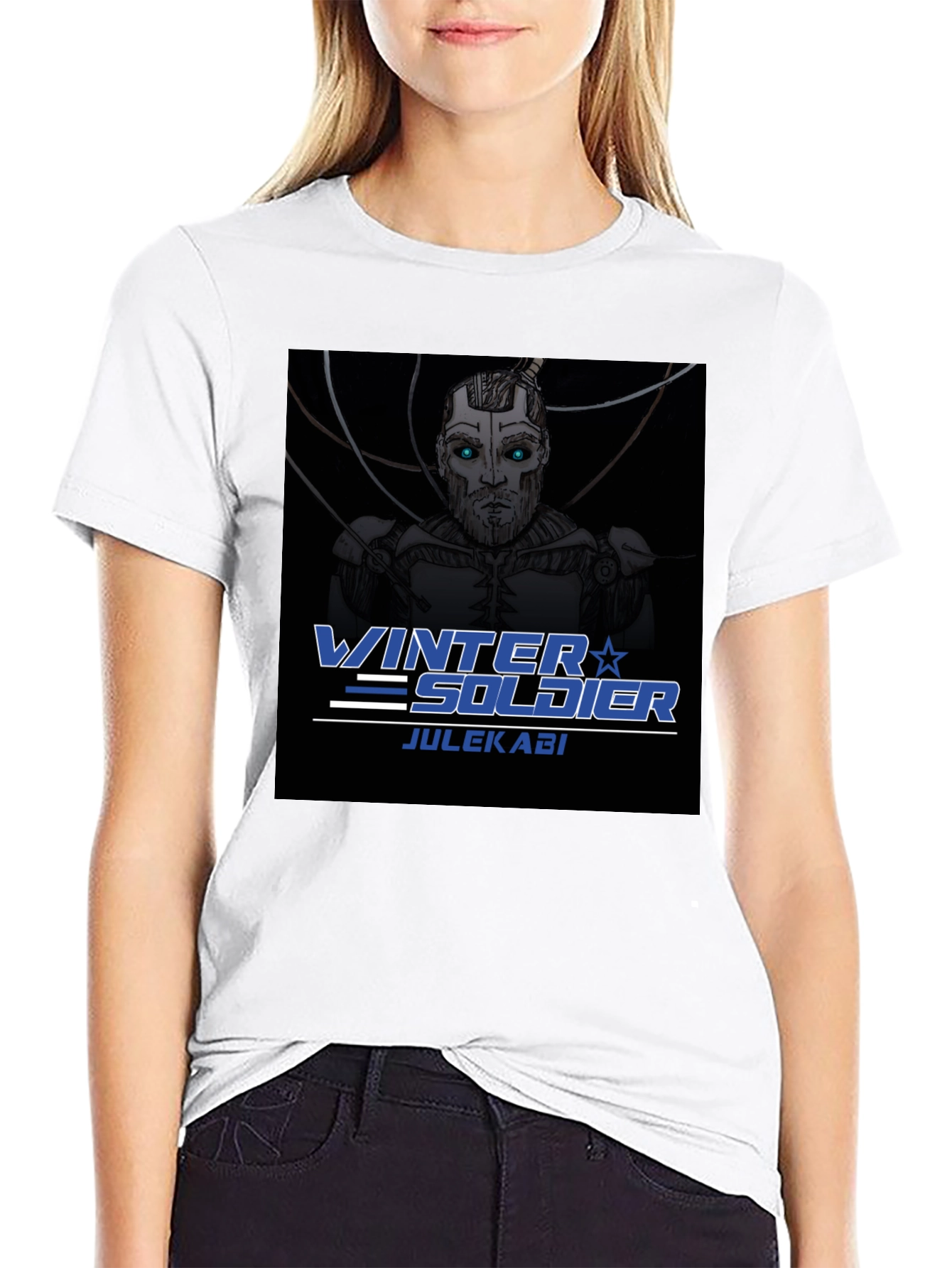 Winter Soldier Julekabi Black T-Shirt