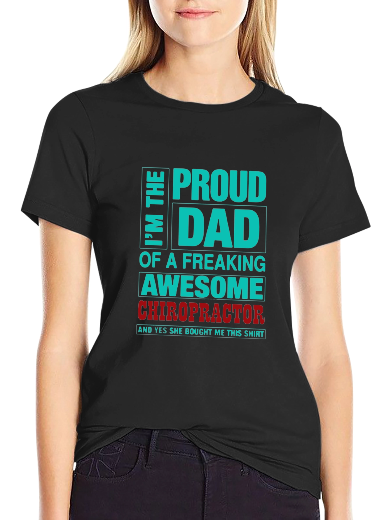 Proud Dad of an Awesome Chiropractor T-Shirt