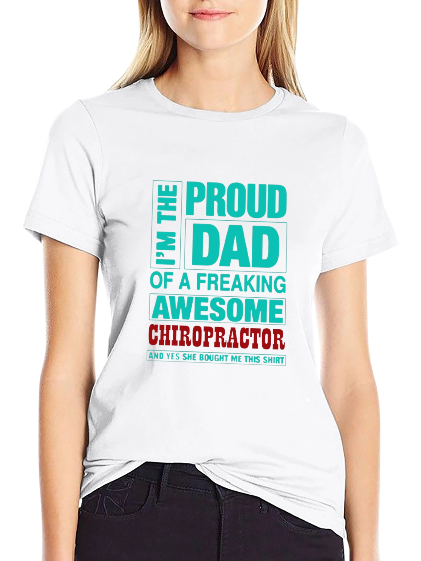 Proud Dad of an Awesome Chiropractor T-Shirt