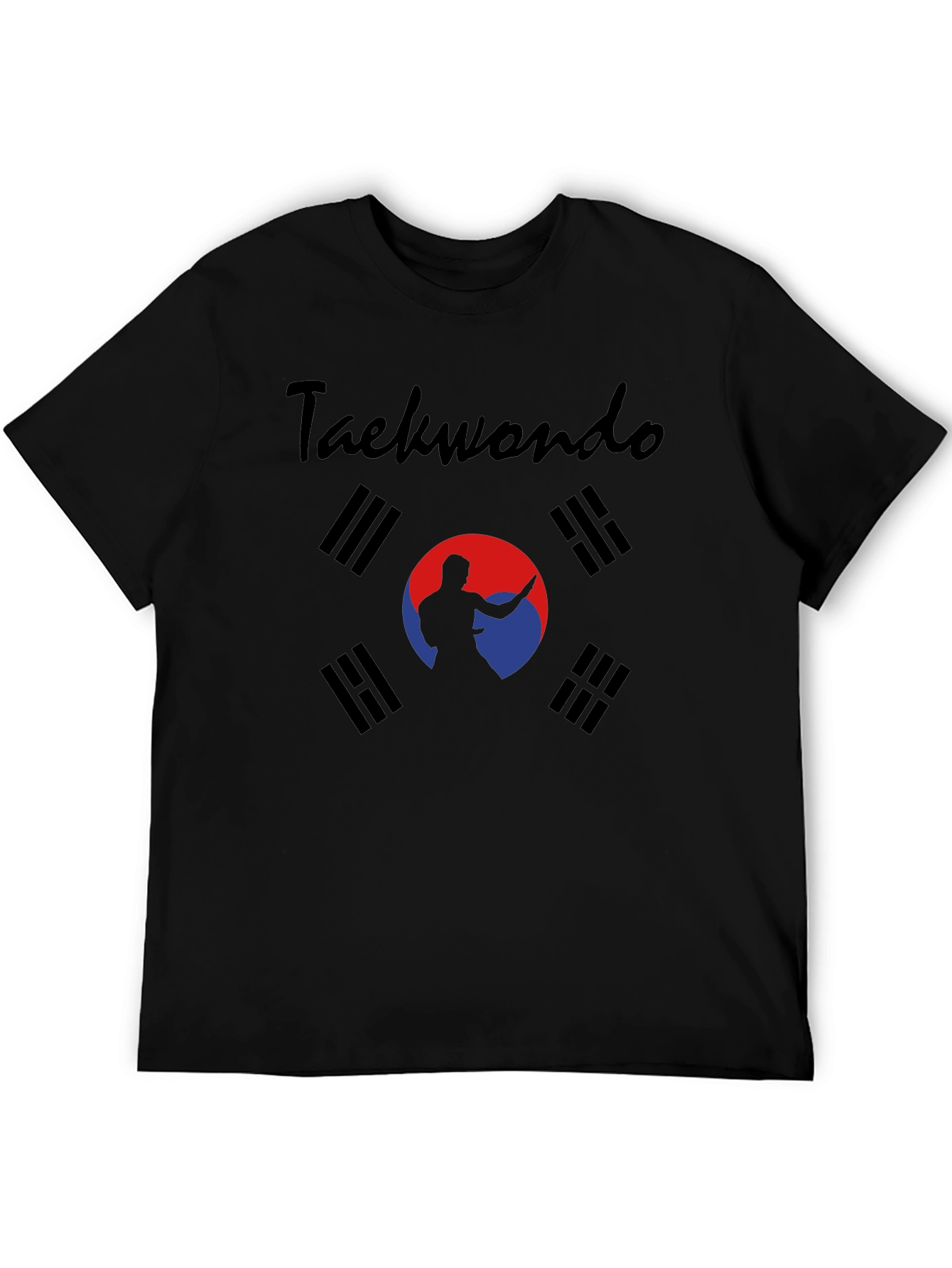 Taekwondo T-Shirt: South Korea Flag Martial Arts Tee