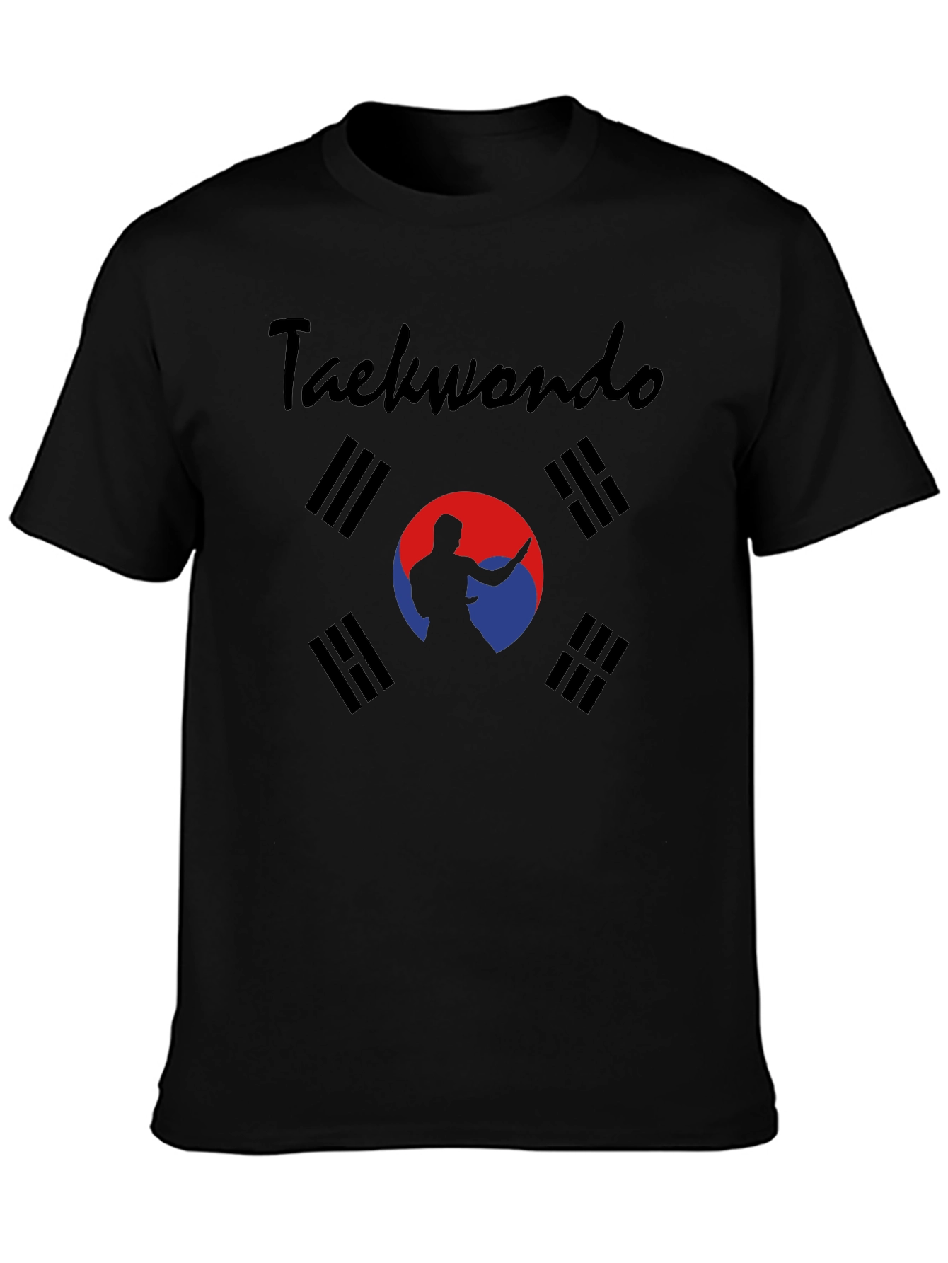 Taekwondo T-Shirt: South Korea Flag Martial Arts Tee