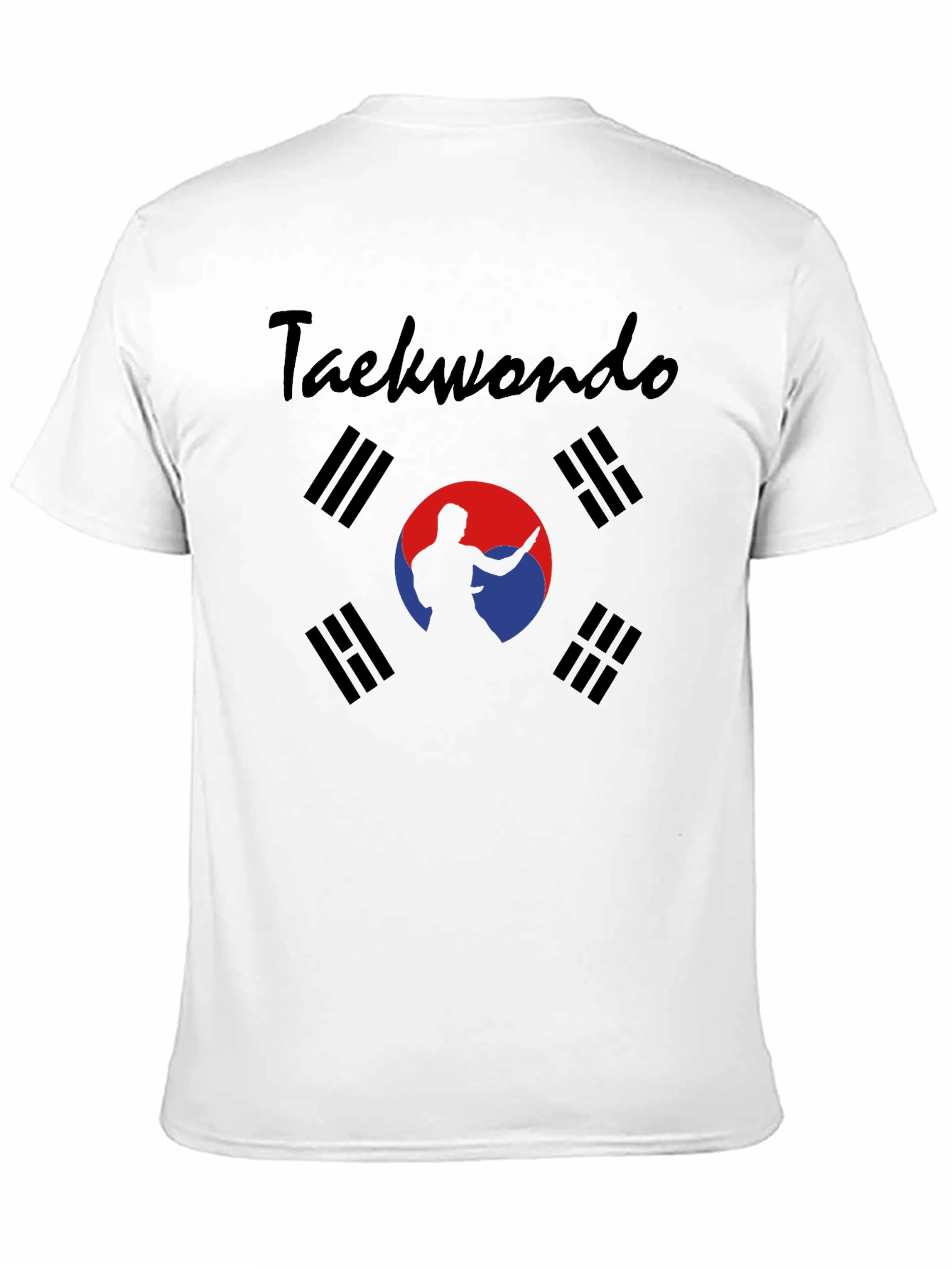 Taekwondo T-Shirt: South Korea Flag Martial Arts Tee