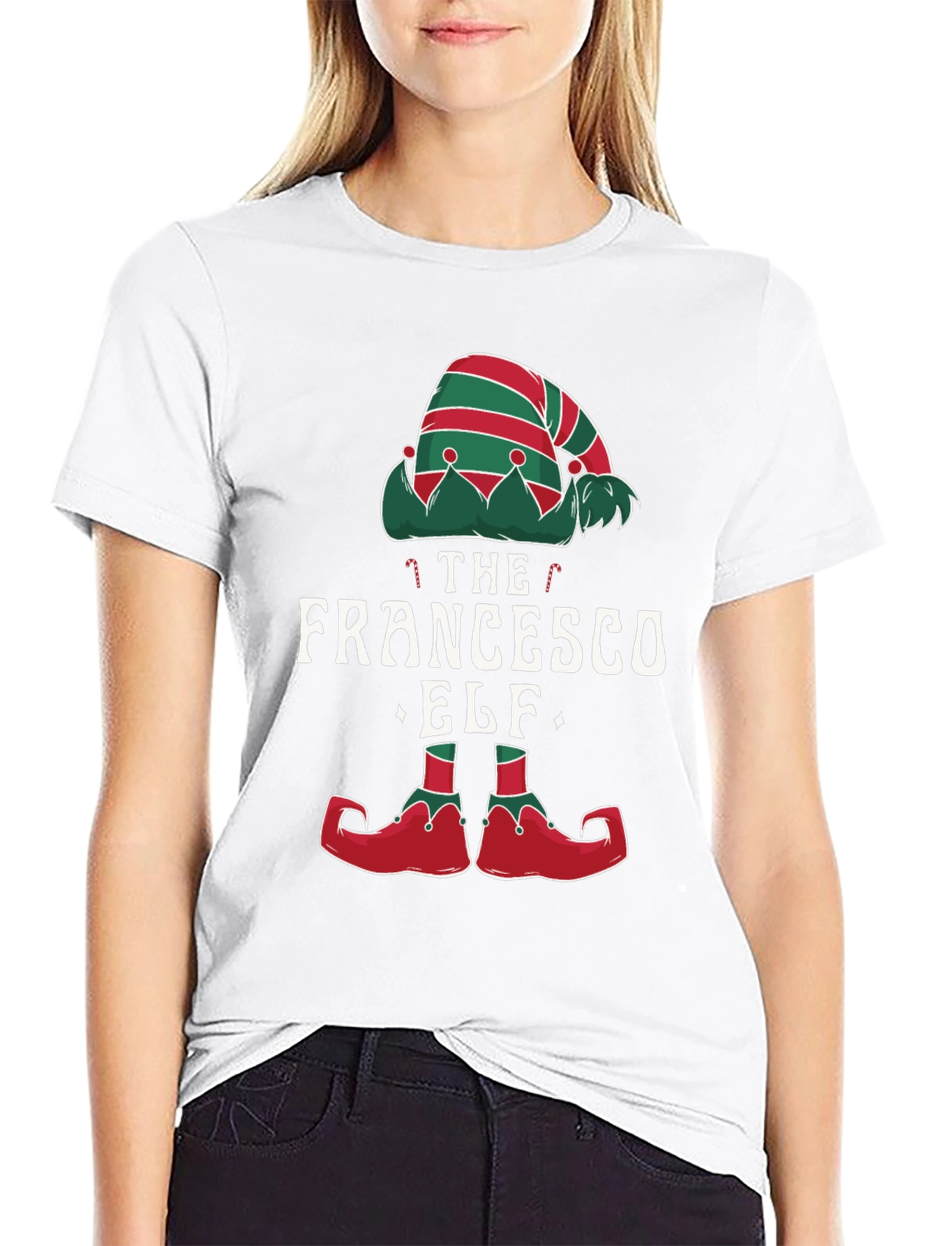 Francesco Elf Christmas T-Shirt