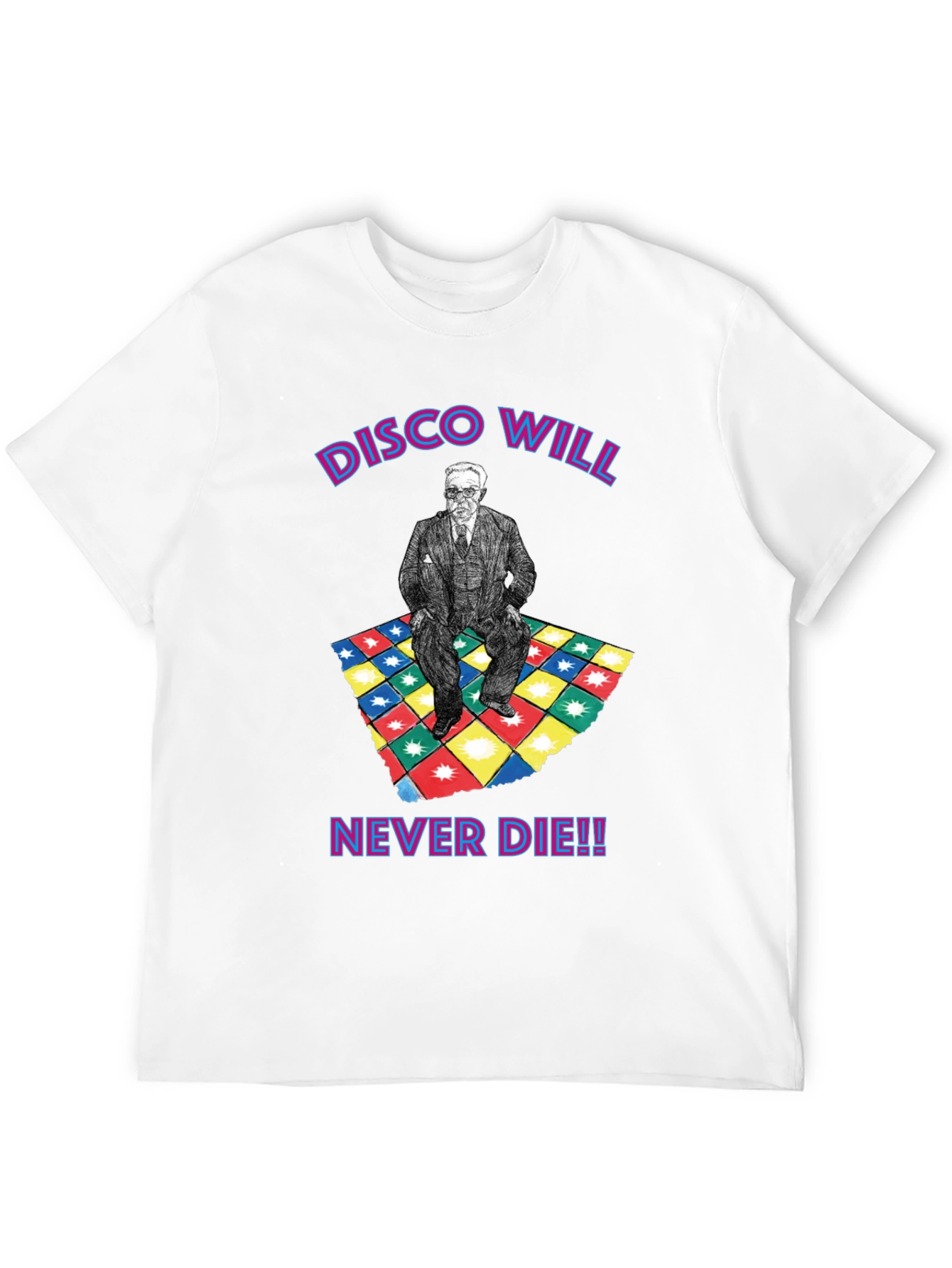 Disco Never Die Graphic Tee