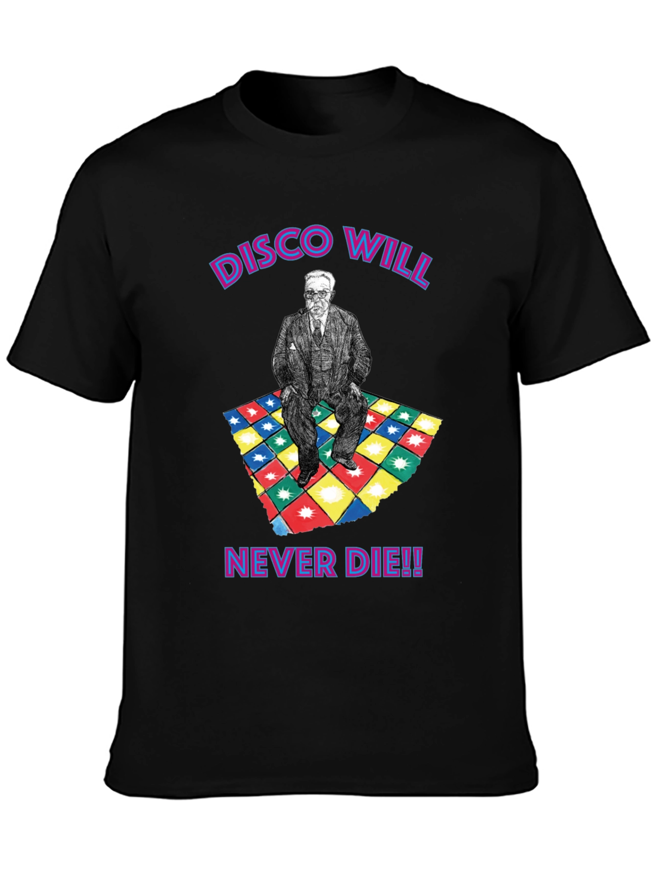 Disco Never Die Graphic Tee