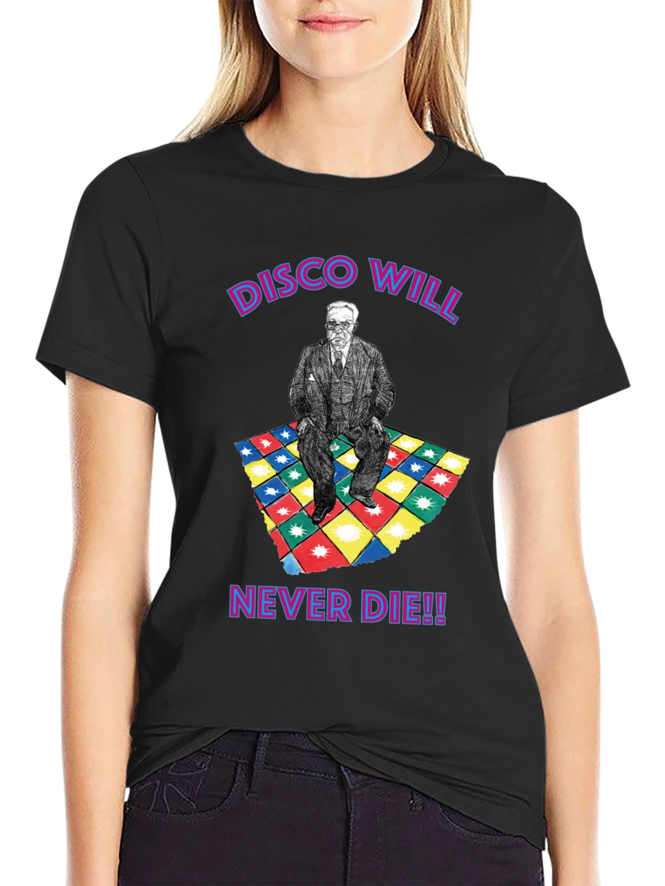 Disco Never Die Graphic Tee