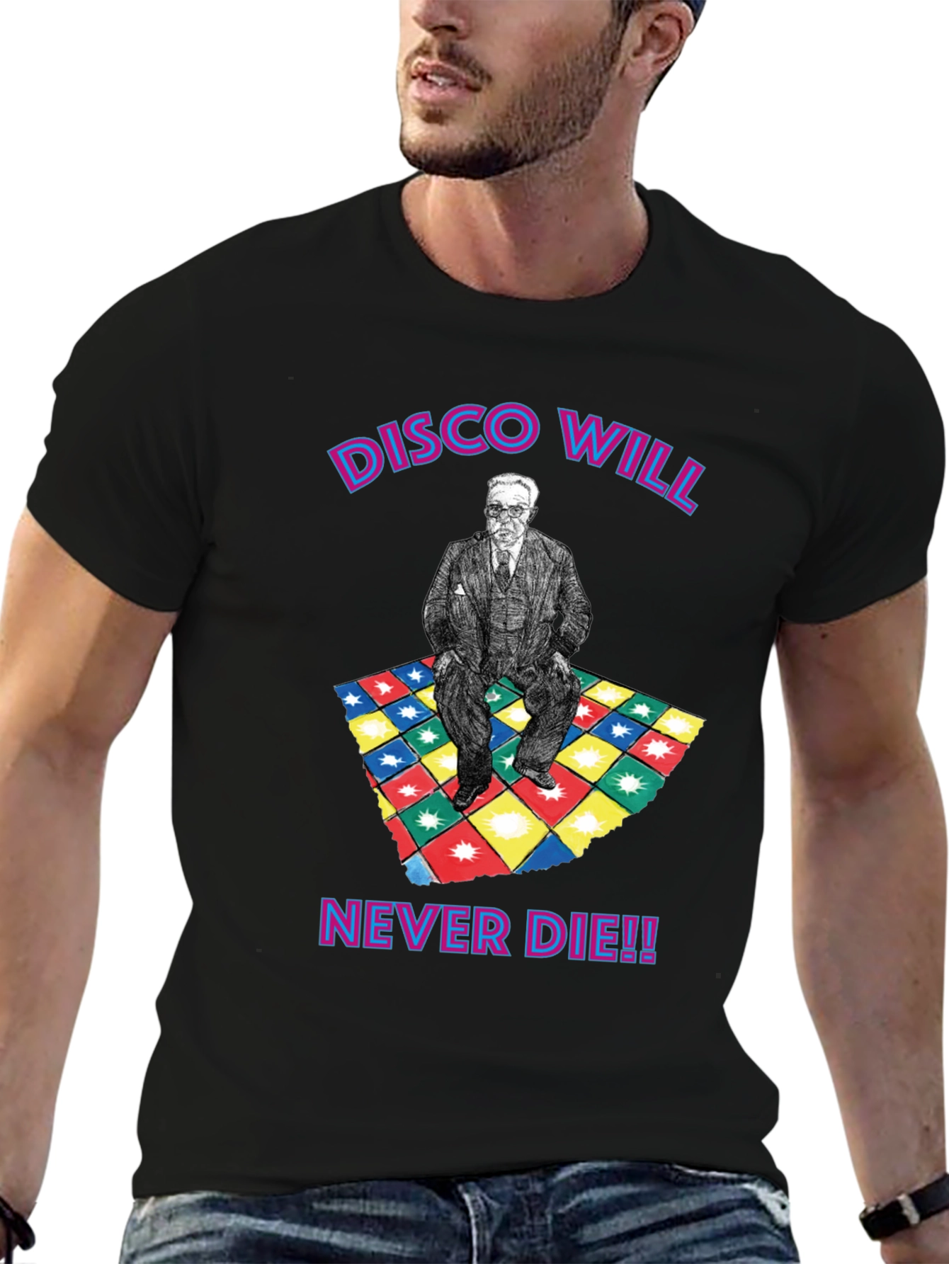 Disco Never Die Graphic Tee