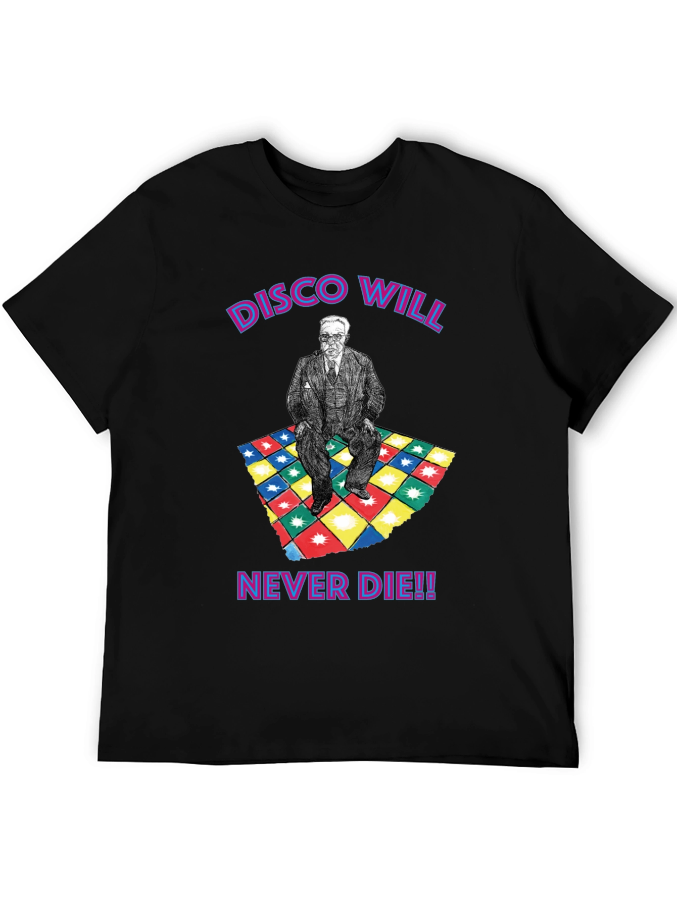 Disco Never Die Graphic Tee