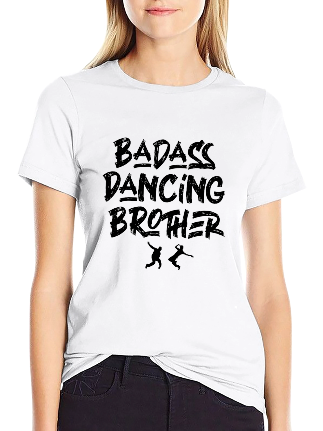 Badass Dancing Brother Graphic T-Shirt