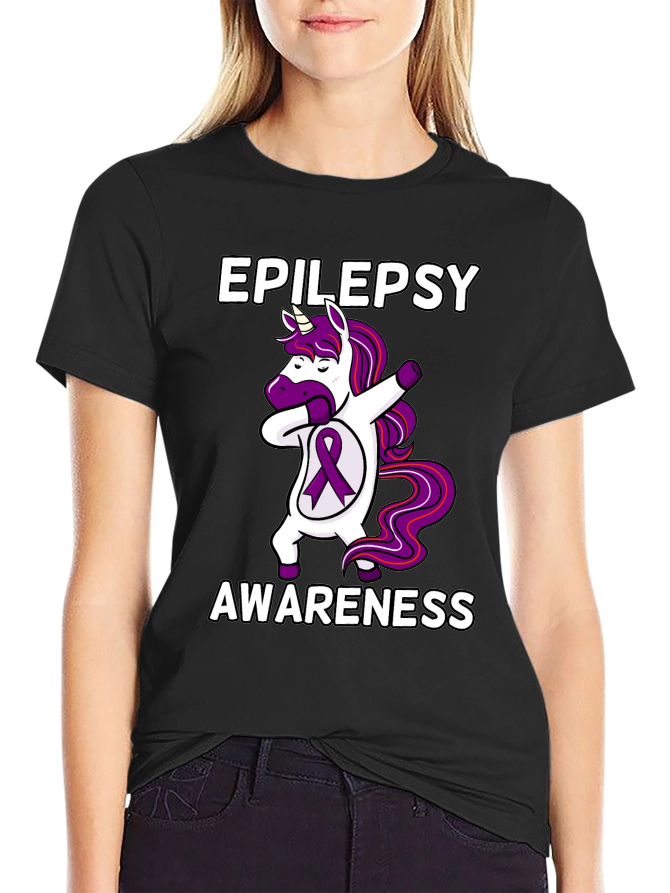 Epilepsy Awareness Unicorn T-Shirt