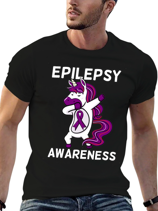 Epilepsy Awareness Unicorn T-Shirt