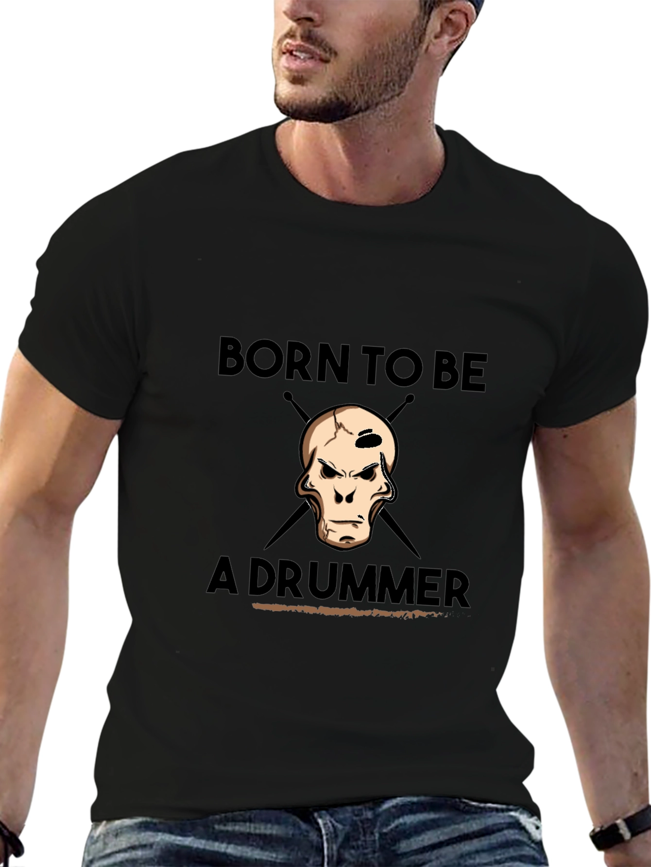 Born To Be A Drummer T-Shirt