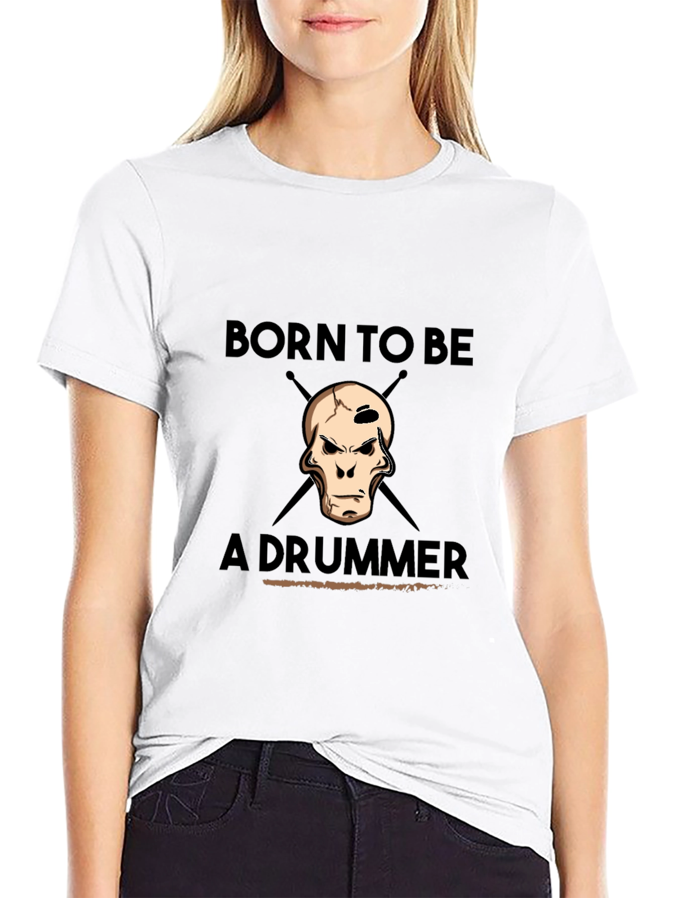 Born To Be A Drummer T-Shirt