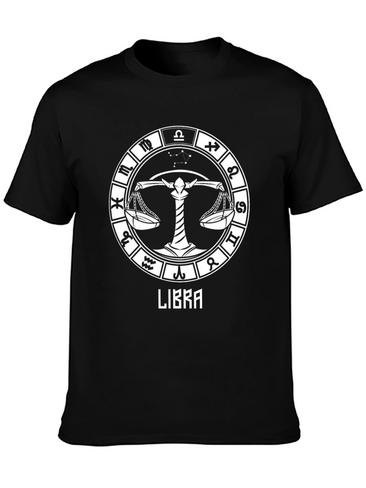 Libra Zodiac Sign T-Shirt - Balance & Harmony