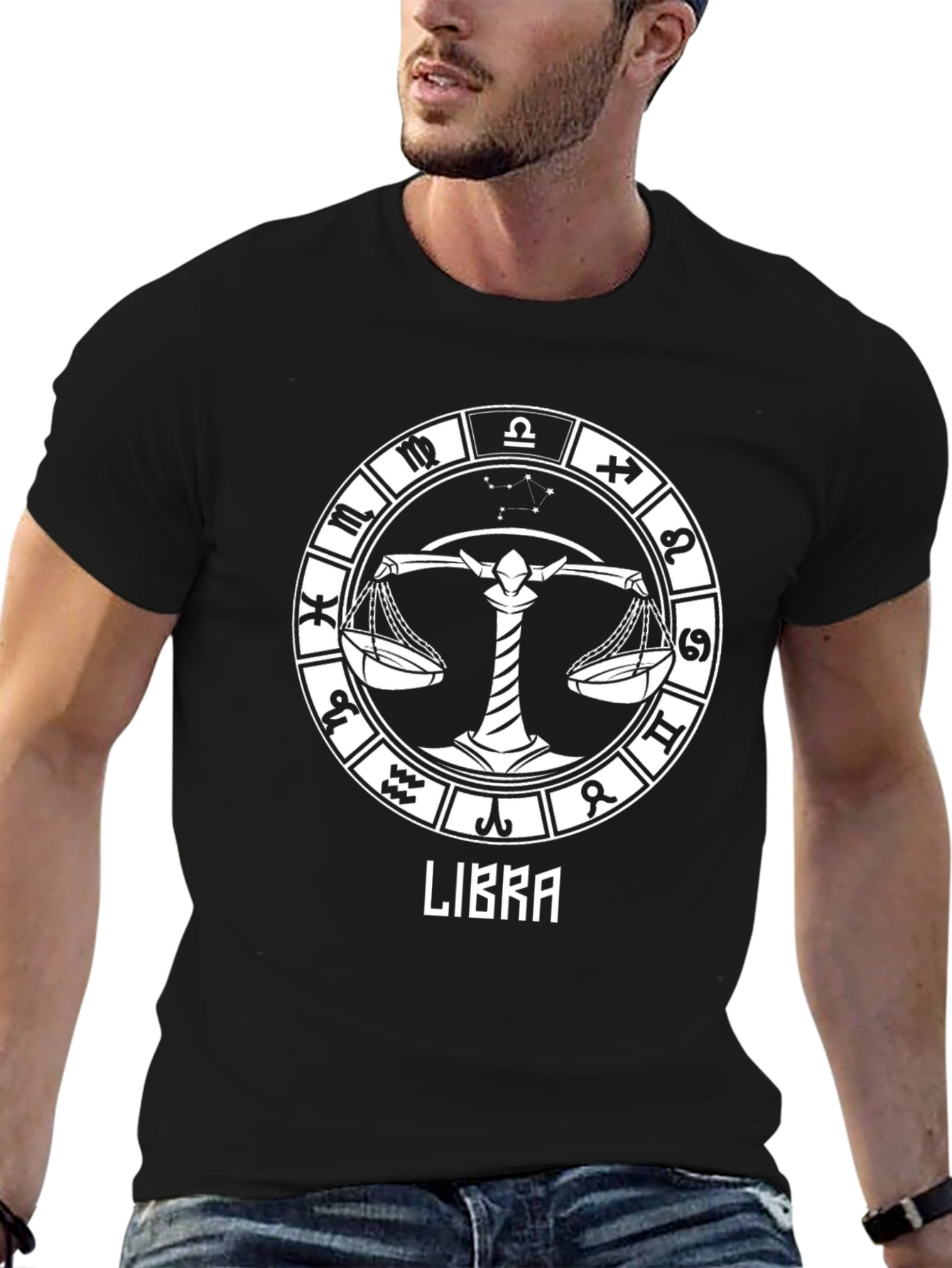Libra Zodiac Sign T-Shirt - Balance & Harmony