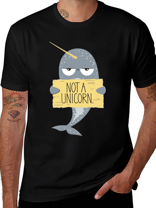 Funny Narwhal T-Shirt - Not A Unicorn!