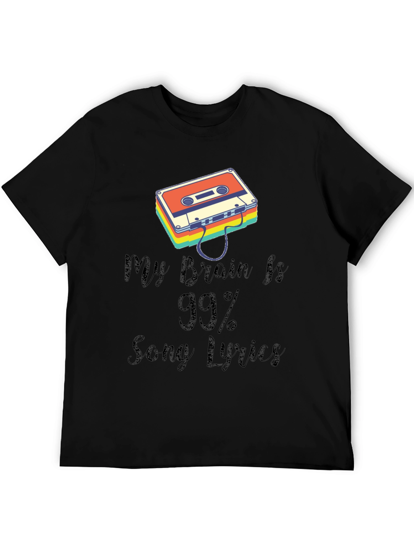 My Brain Is 99% Song Lyrics T-Shirt