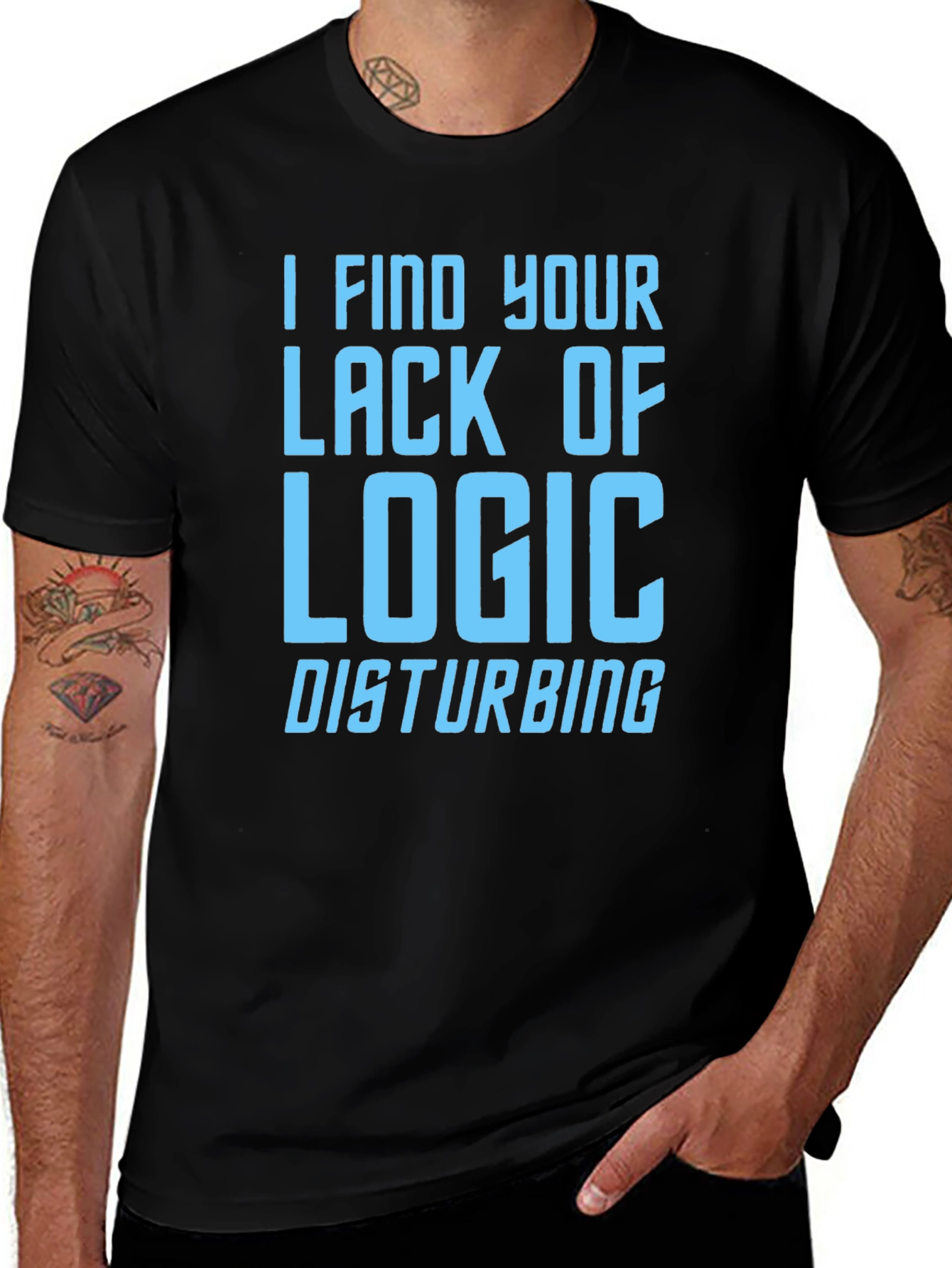 I Find Your Lack of Logic Disturbing Graphic T-Shirt