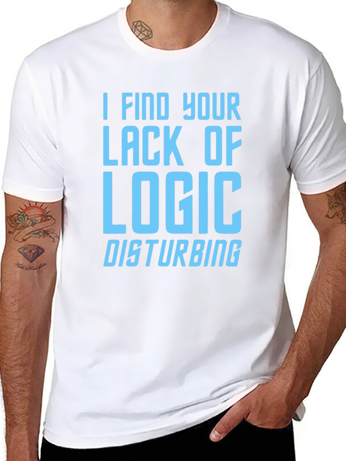 I Find Your Lack of Logic Disturbing Graphic T-Shirt