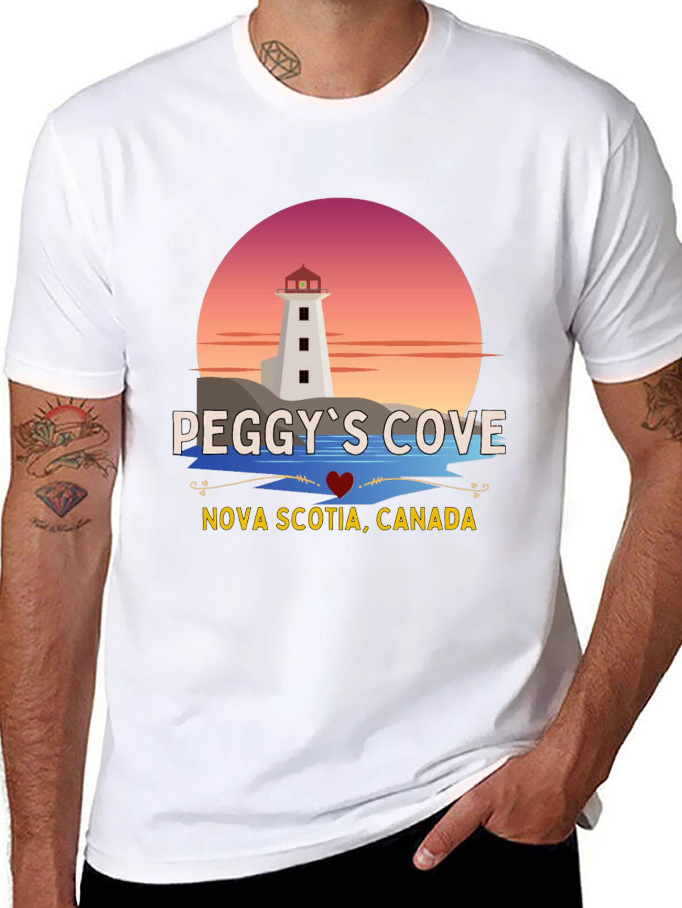 Peggys Cove Nova Scotia Canada T-Shirt
