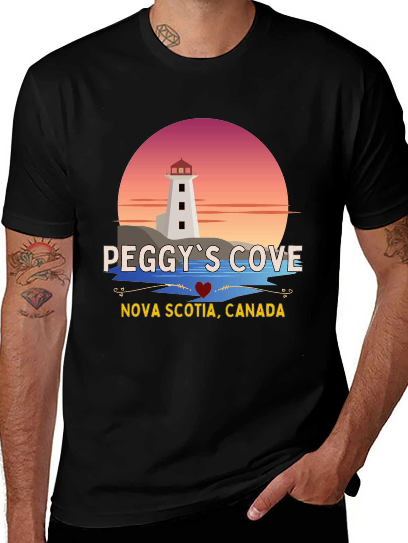 Peggys Cove Nova Scotia Canada T-Shirt