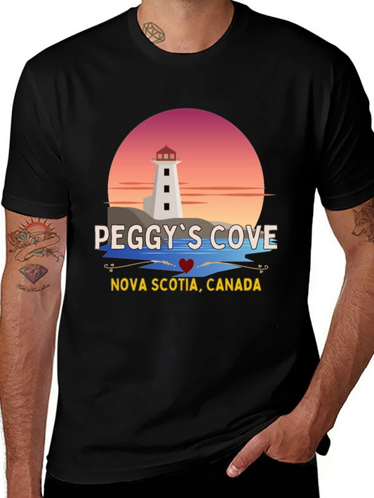 Peggys Cove Nova Scotia Canada T-Shirt