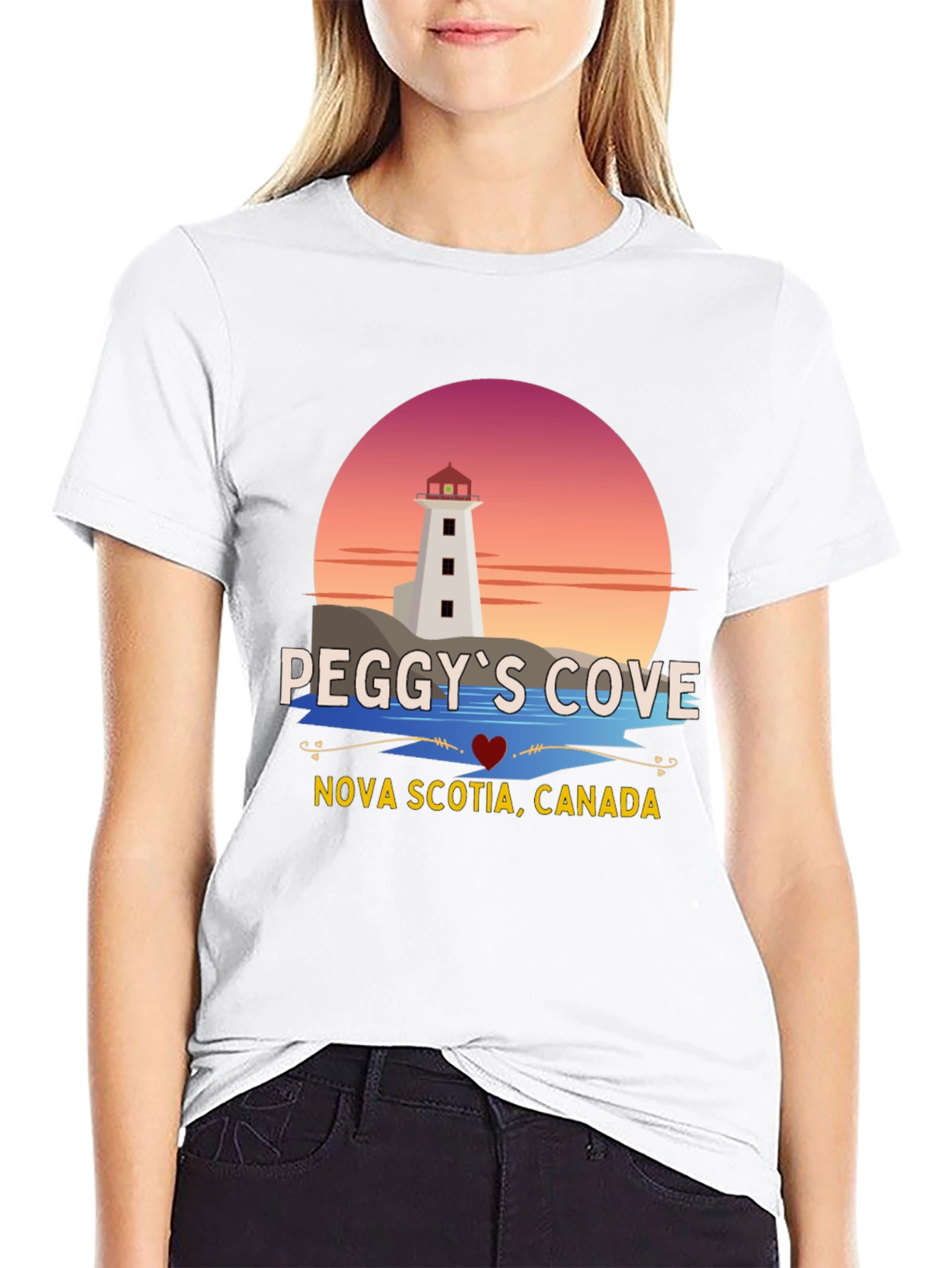 Peggys Cove Nova Scotia Canada T-Shirt