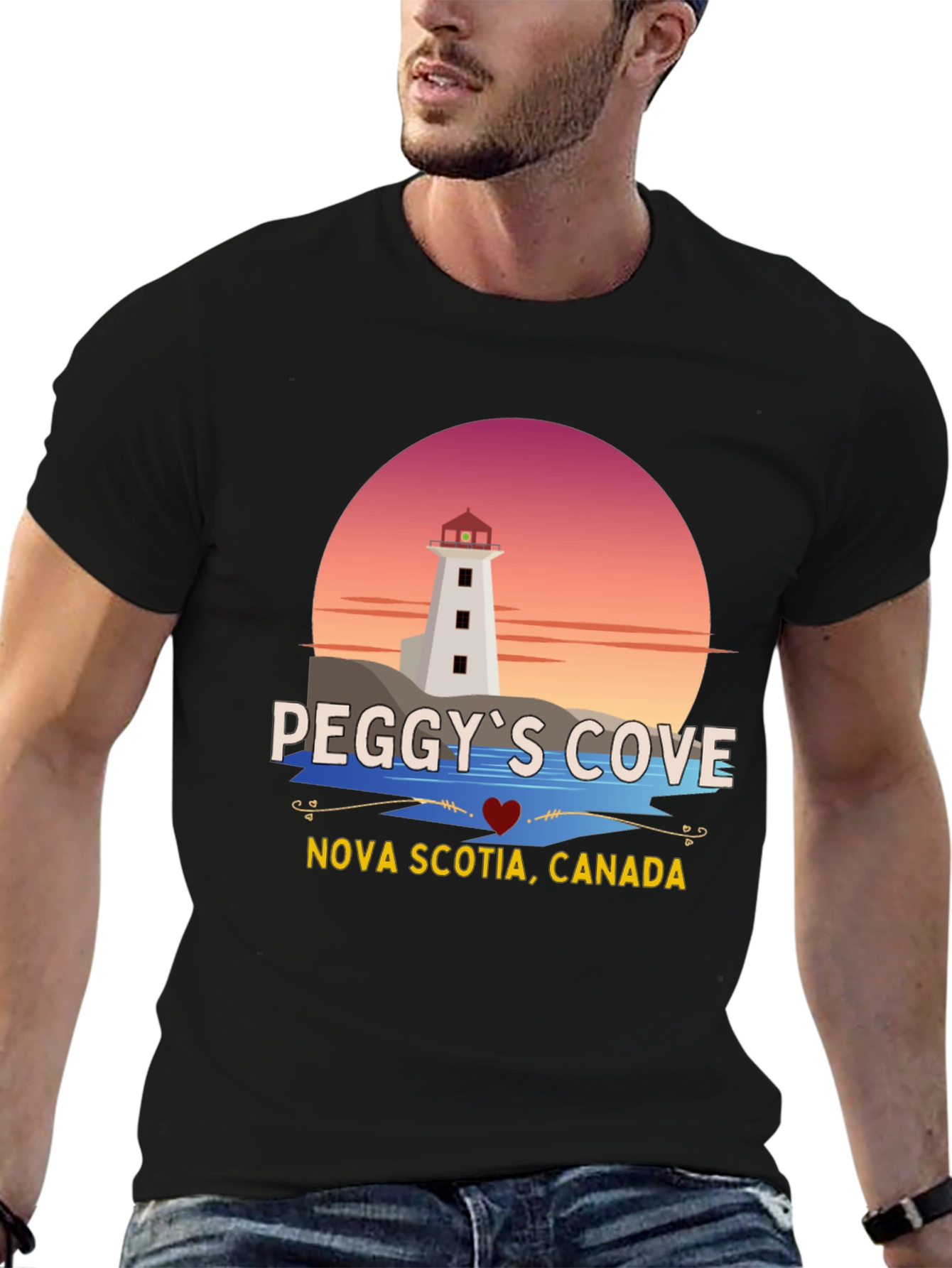 Peggys Cove Nova Scotia Canada T-Shirt