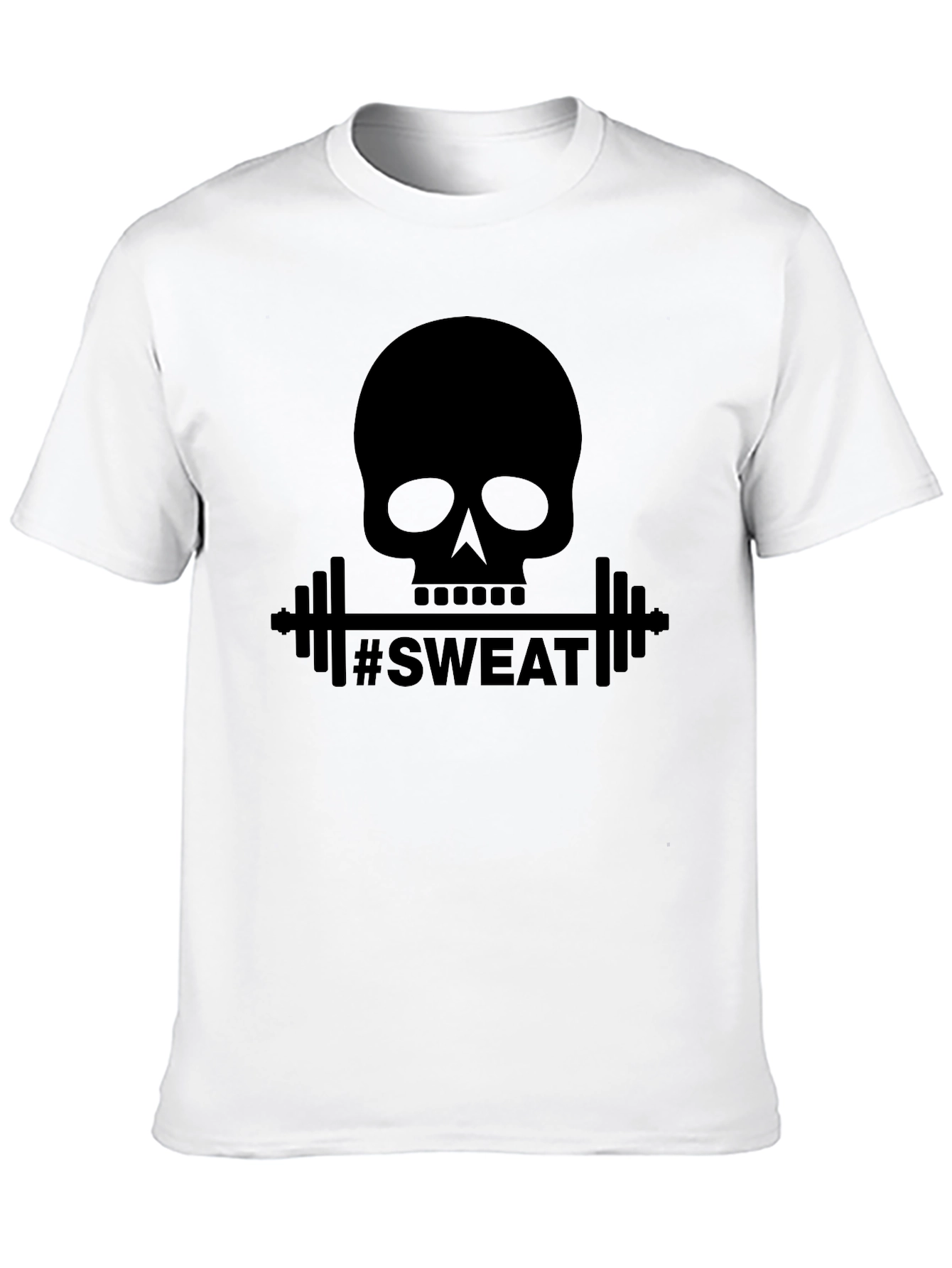 Skull & Weights #Sweat T-Shirt