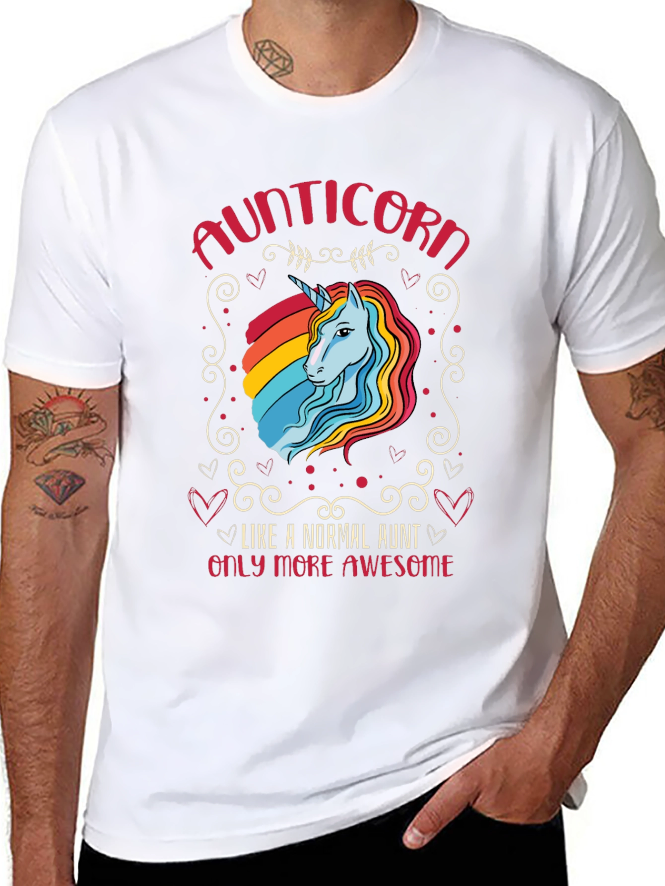 Aunticorn T-Shirt - Awesome Aunt Gift