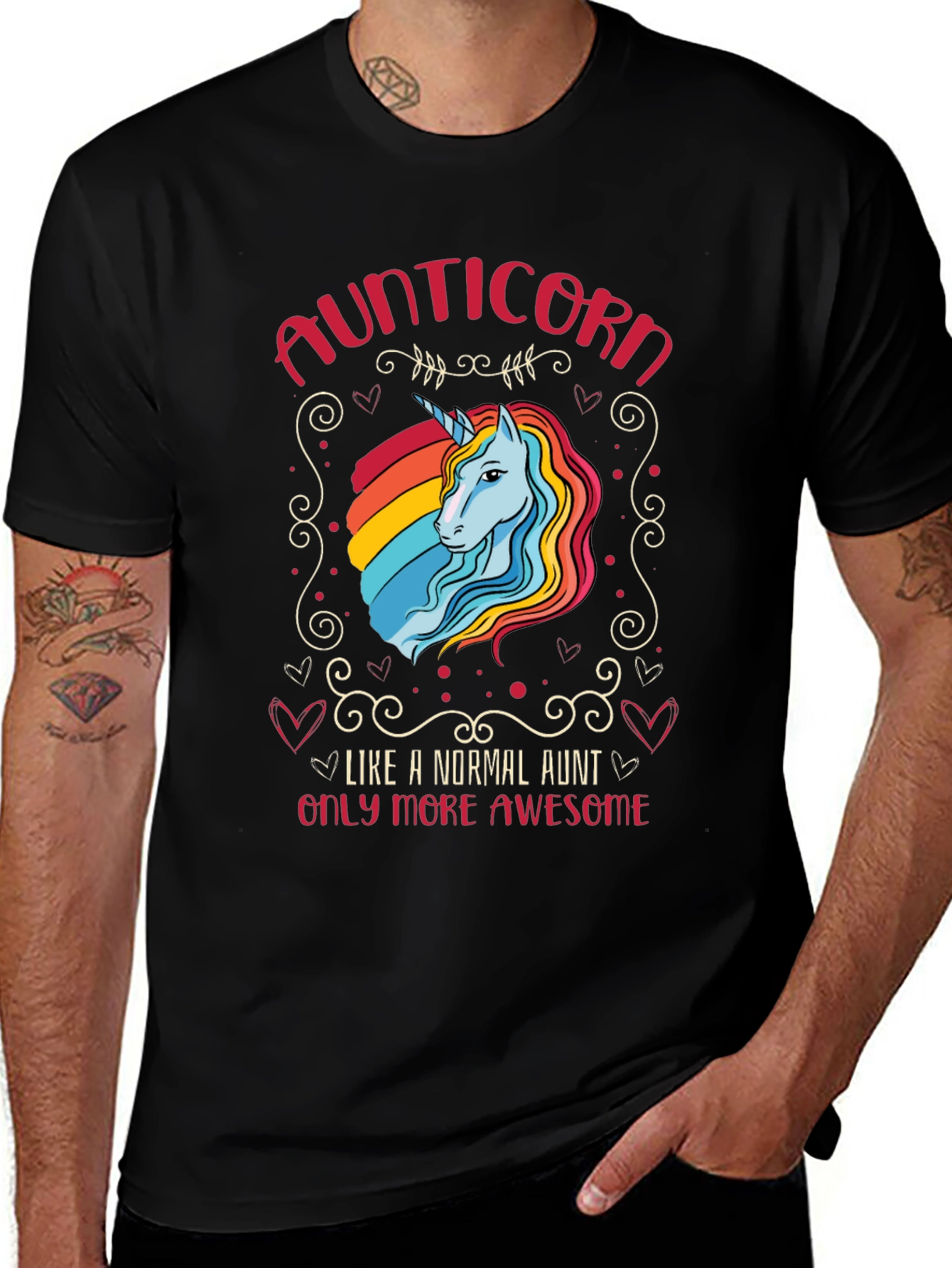 Aunticorn T-Shirt - Awesome Aunt Gift