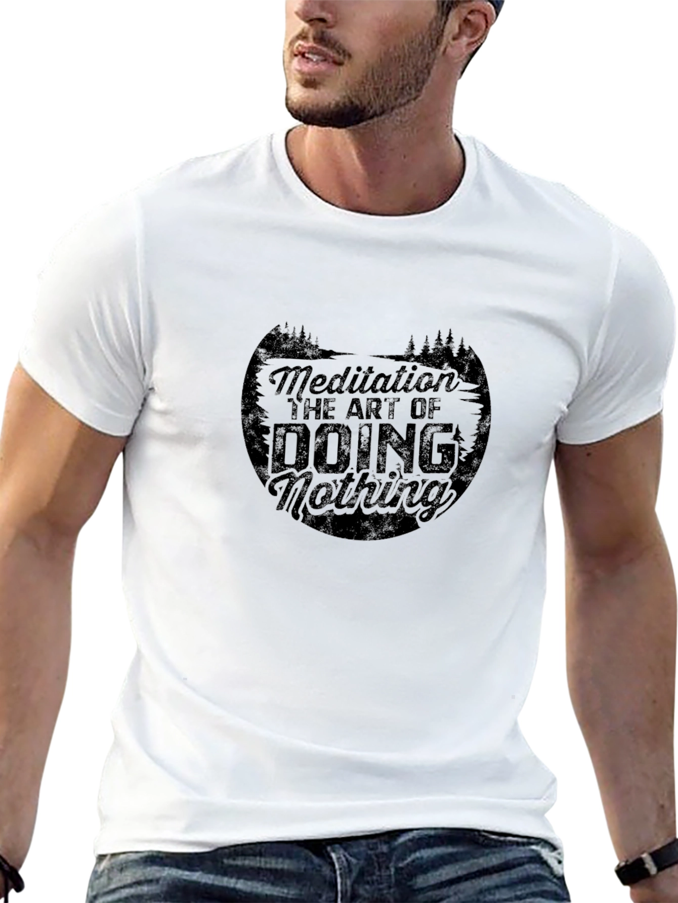 Meditation the Art of Doing Nothing T-Shirt