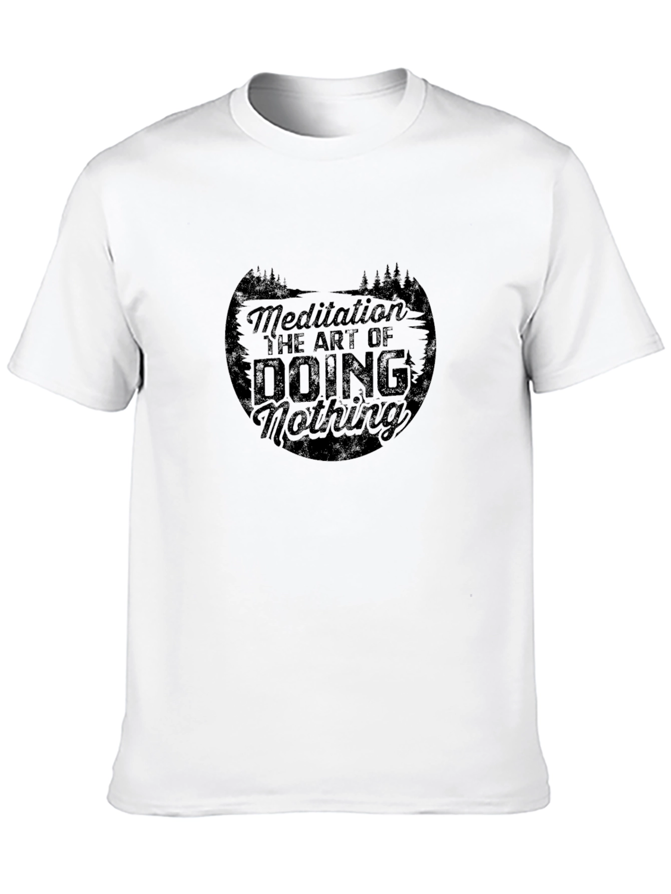 Meditation the Art of Doing Nothing T-Shirt