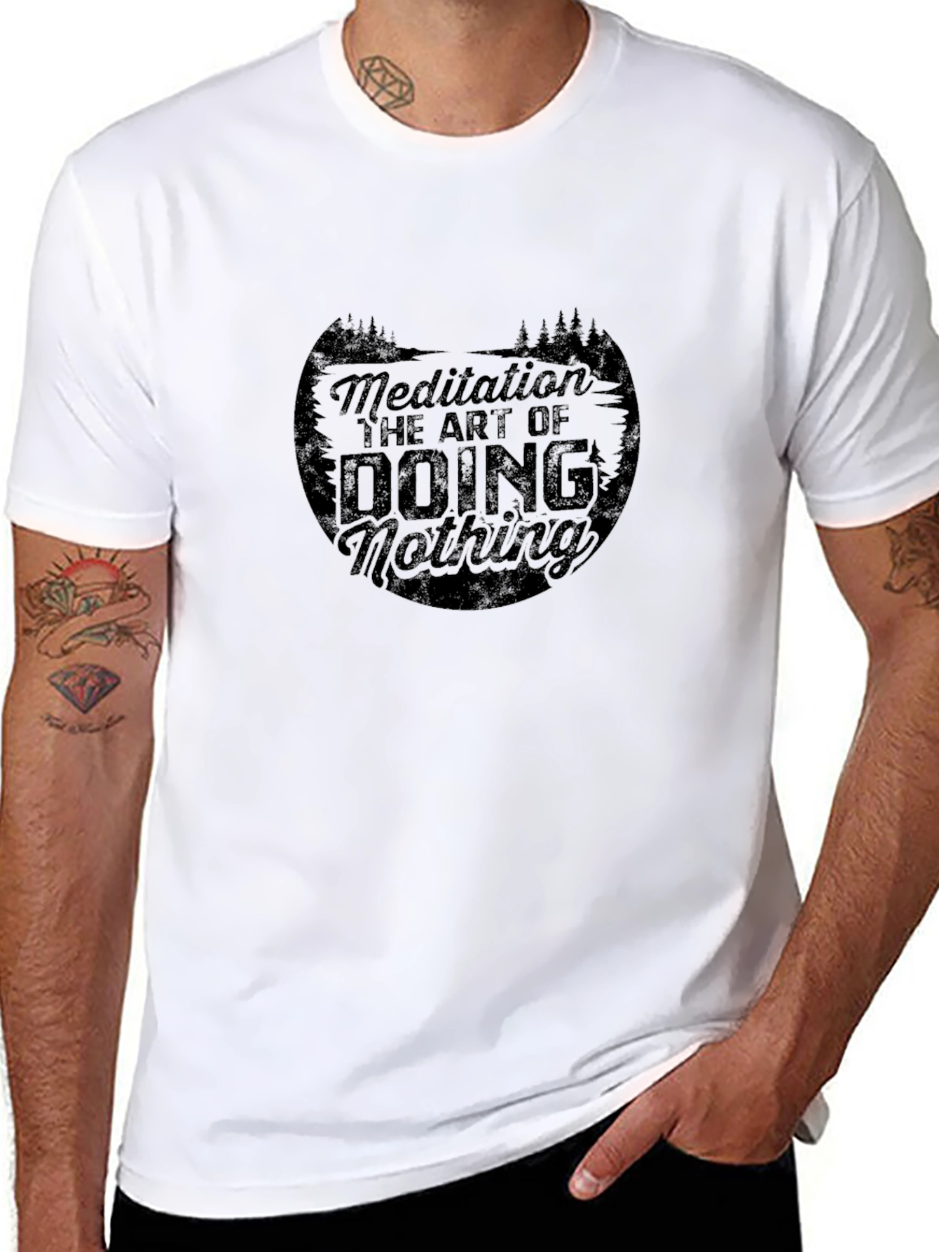 Meditation the Art of Doing Nothing T-Shirt