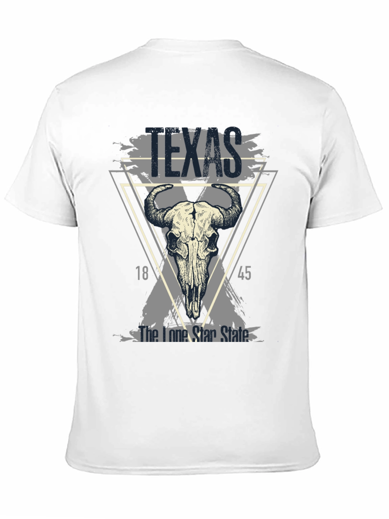 Texas Bull Skull Graphic Tee - Lone Star State