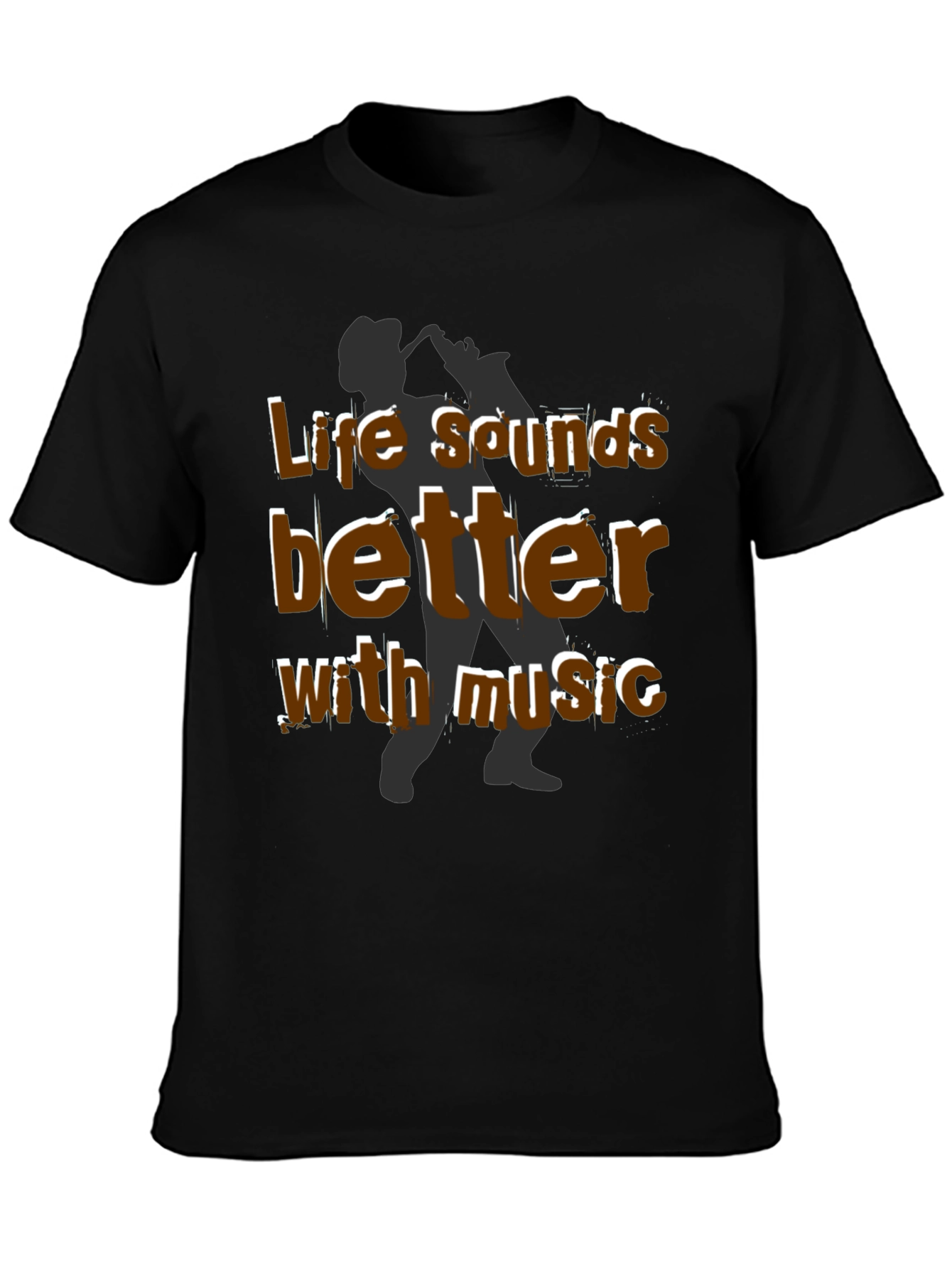 Life Sounds Better With Music T-Shirt