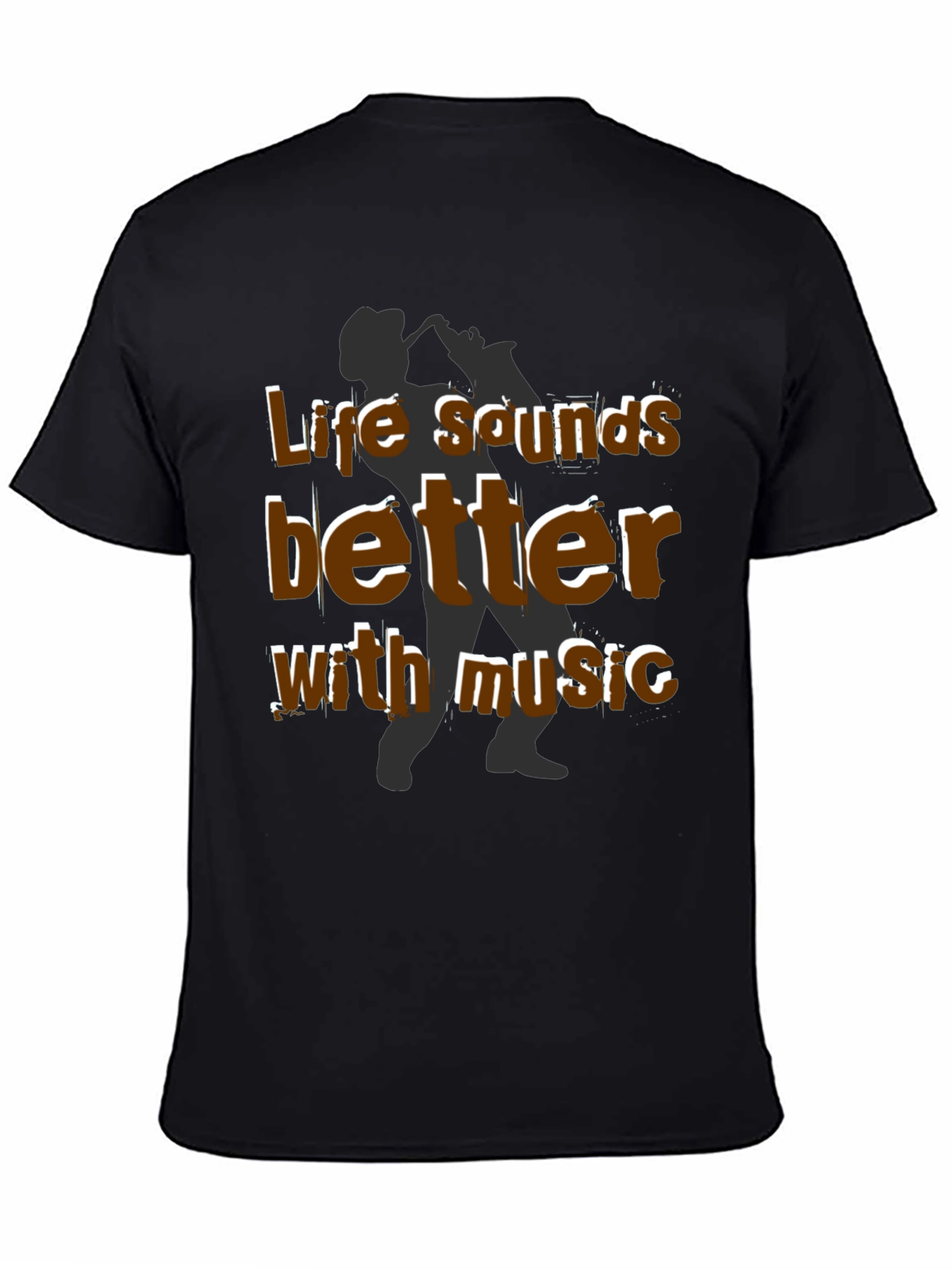 Life Sounds Better With Music T-Shirt