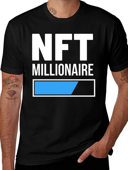 NFT Millionaire Loading T-Shirt - Crypto Tee