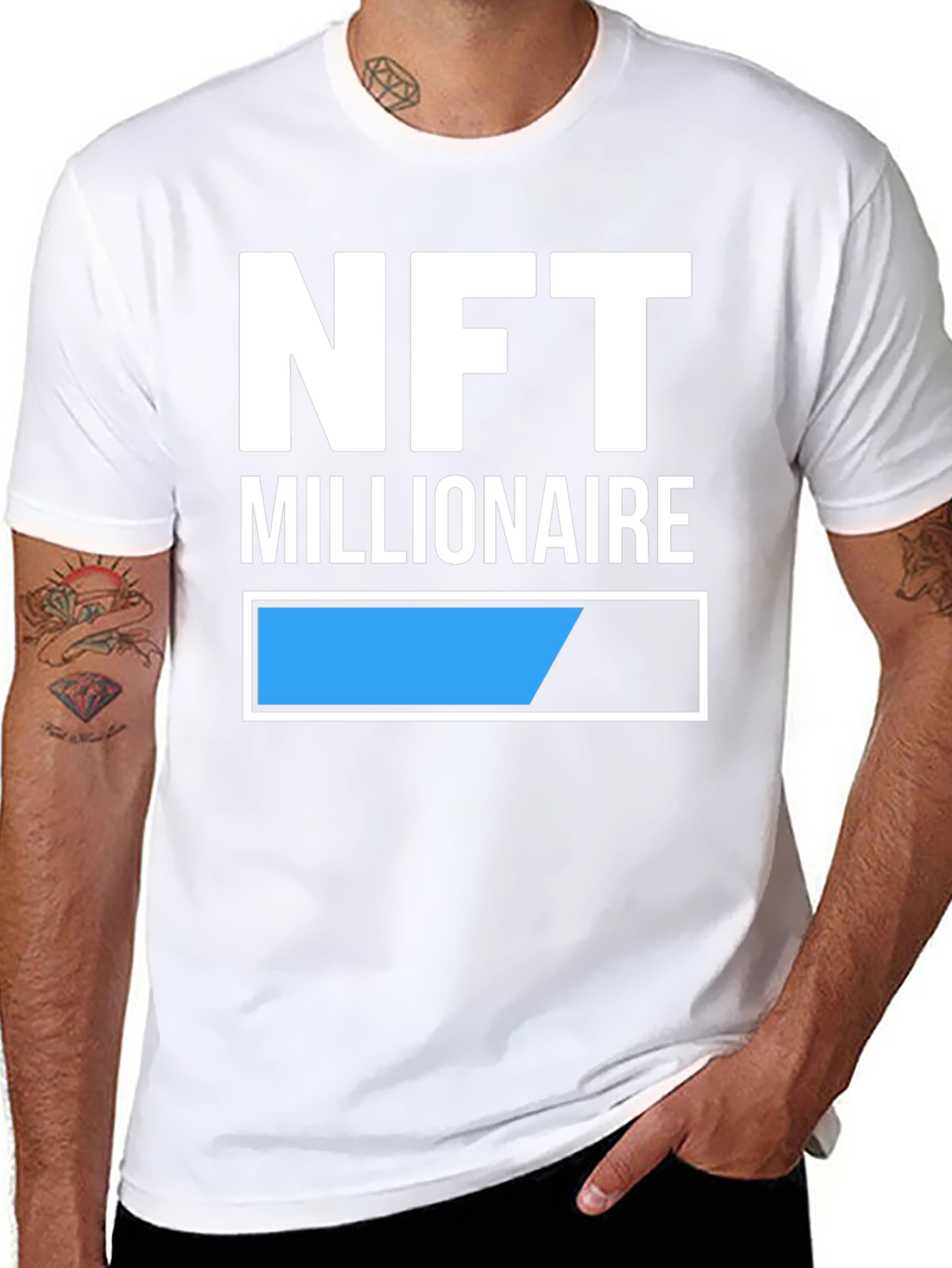 NFT Millionaire Loading T-Shirt - Crypto Tee