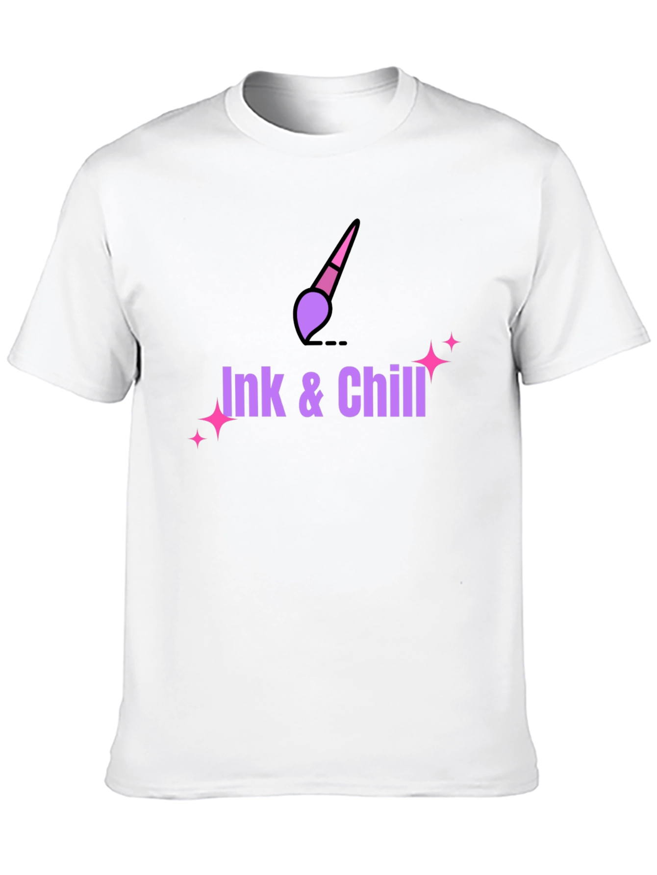 Ink & Chill Black Graphic Tee