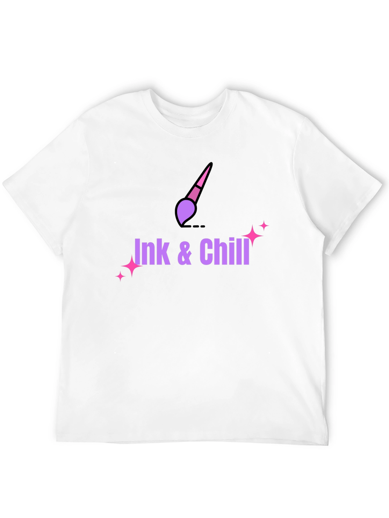 Ink & Chill Black Graphic Tee