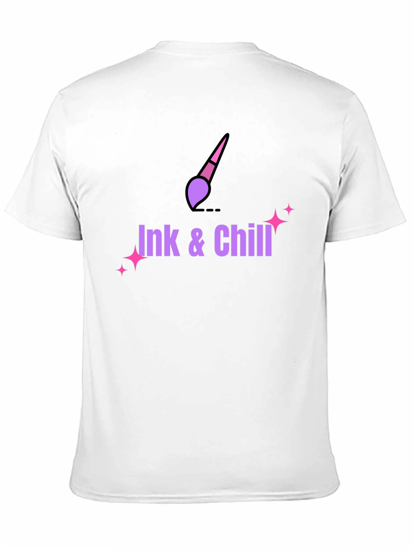 Ink & Chill Black Graphic Tee