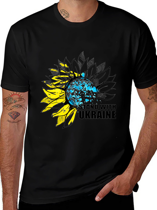 Ukraine Sunflower Support T-Shirt
