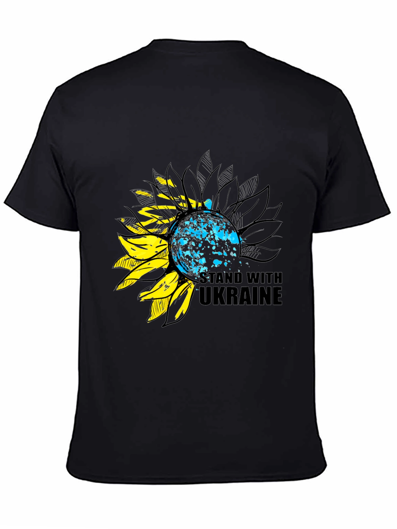 Ukraine Sunflower Support T-Shirt