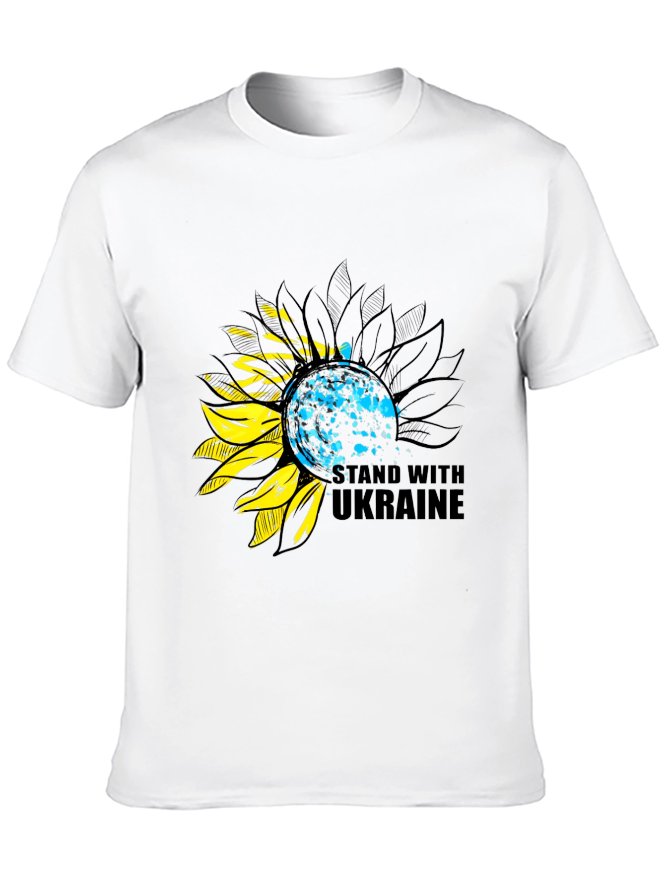 Ukraine Sunflower Support T-Shirt