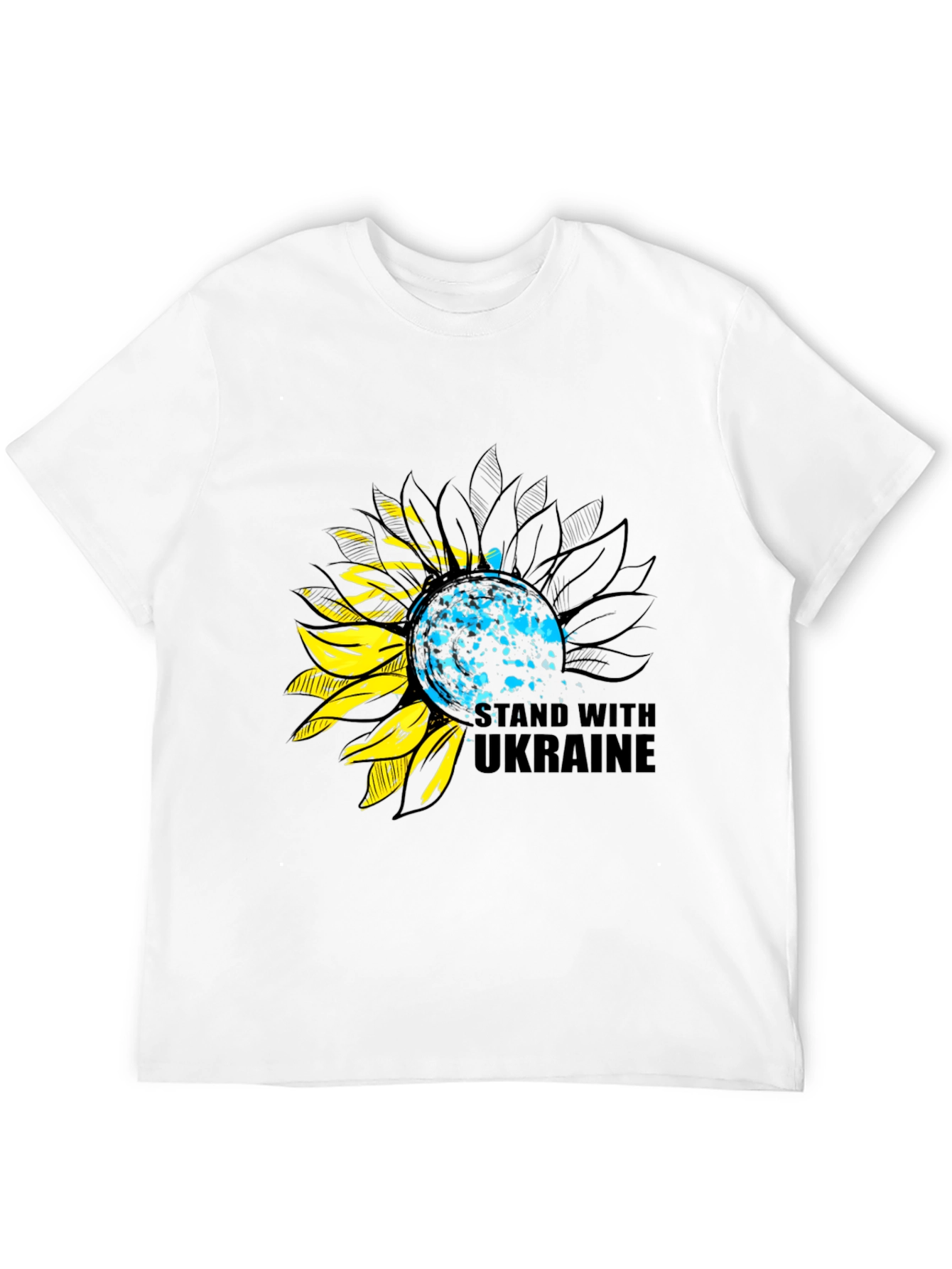 Ukraine Sunflower Support T-Shirt