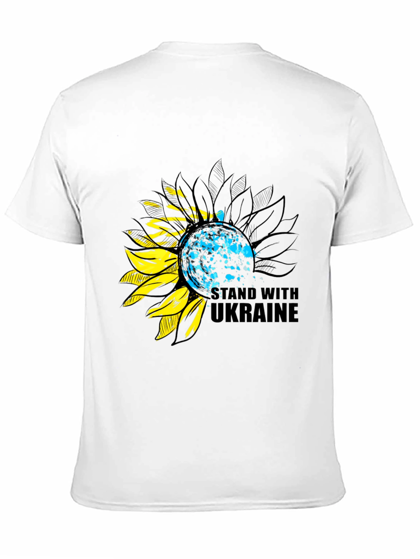 Ukraine Sunflower Support T-Shirt