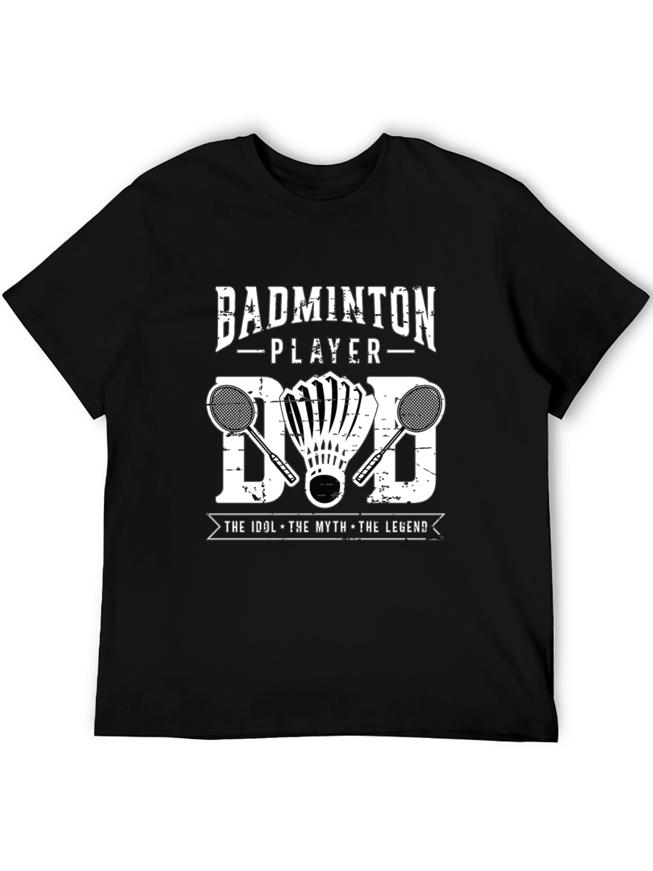 Badminton Player Dad T-Shirt