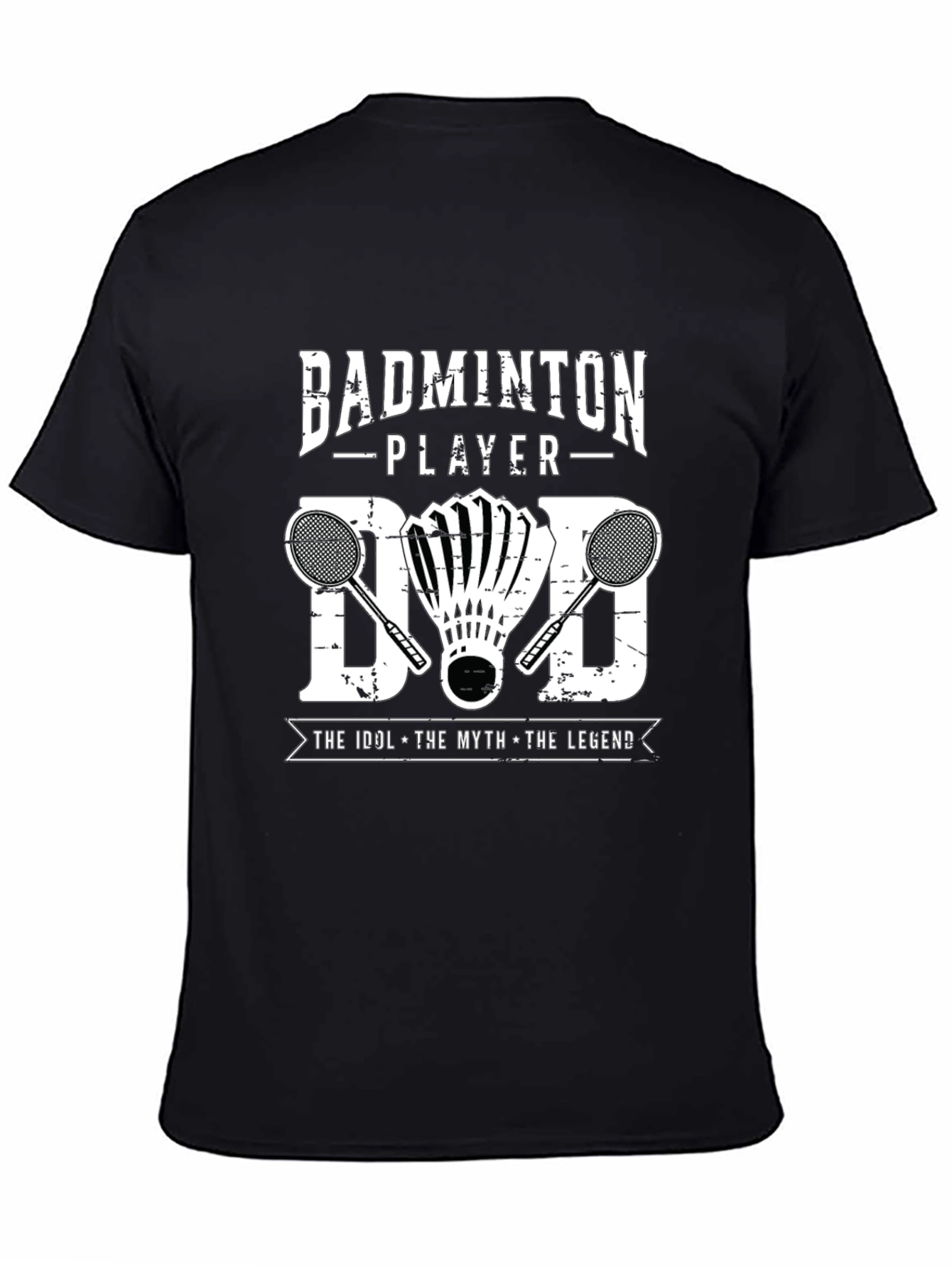 Badminton Player Dad T-Shirt
